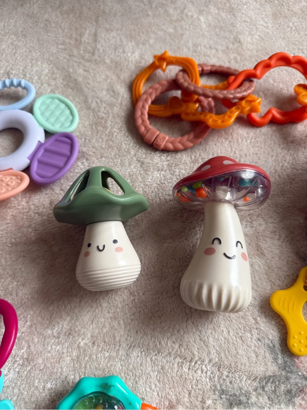 Baby Toy Lot - Rattles, Teething & Sensory Itzy Ritzy Infantino Baby Einstein - Picture 2 of 6